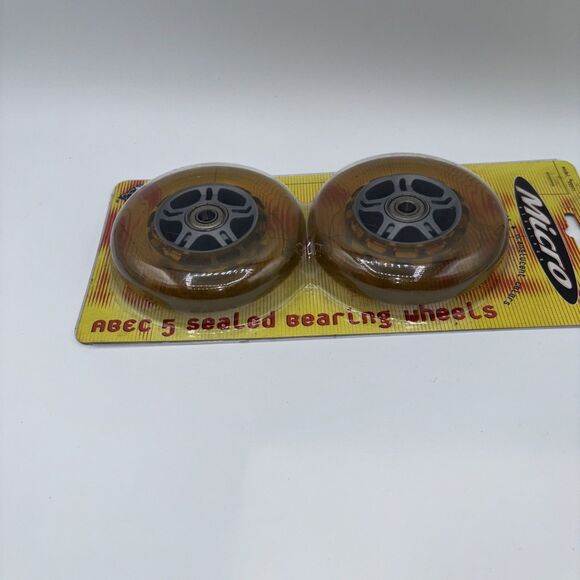 HUFFY 99921 Micro Aluminum ABEC 5 Sealed Bearing Scooter Replacement Wheels NIP - Picture 4 of 4